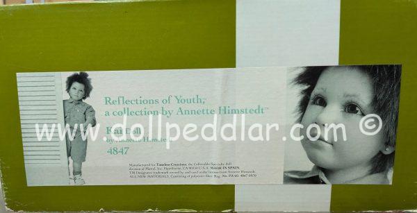 Annette Himstedt   KAI 26"  Reflections of Youth Collection  never removed from original box with shipper - Image 6