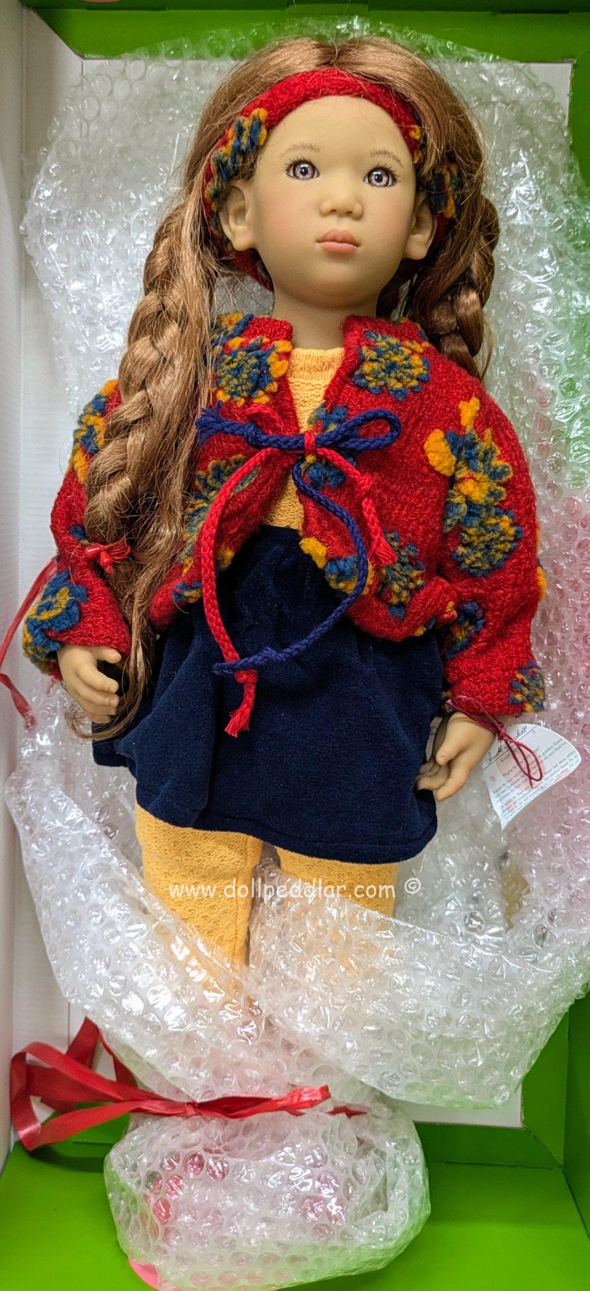 Annette Himstedt Lottchen #II 21". 1999 (Himie). never removed from box in shipper - Image 2