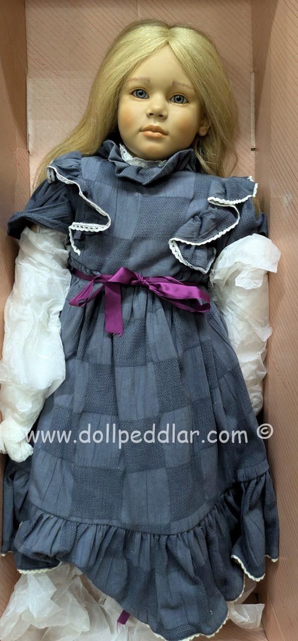 Annette Himstedt MALIN. 29"  Barefoot Children. 1988/89. nrfb with shipper, coa - Image 2