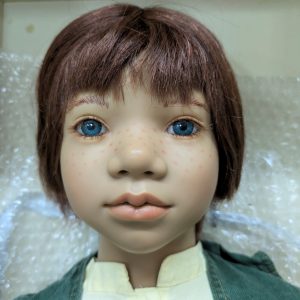 Annette Himstedt Melvin 31” Doll NRFB in Shipper