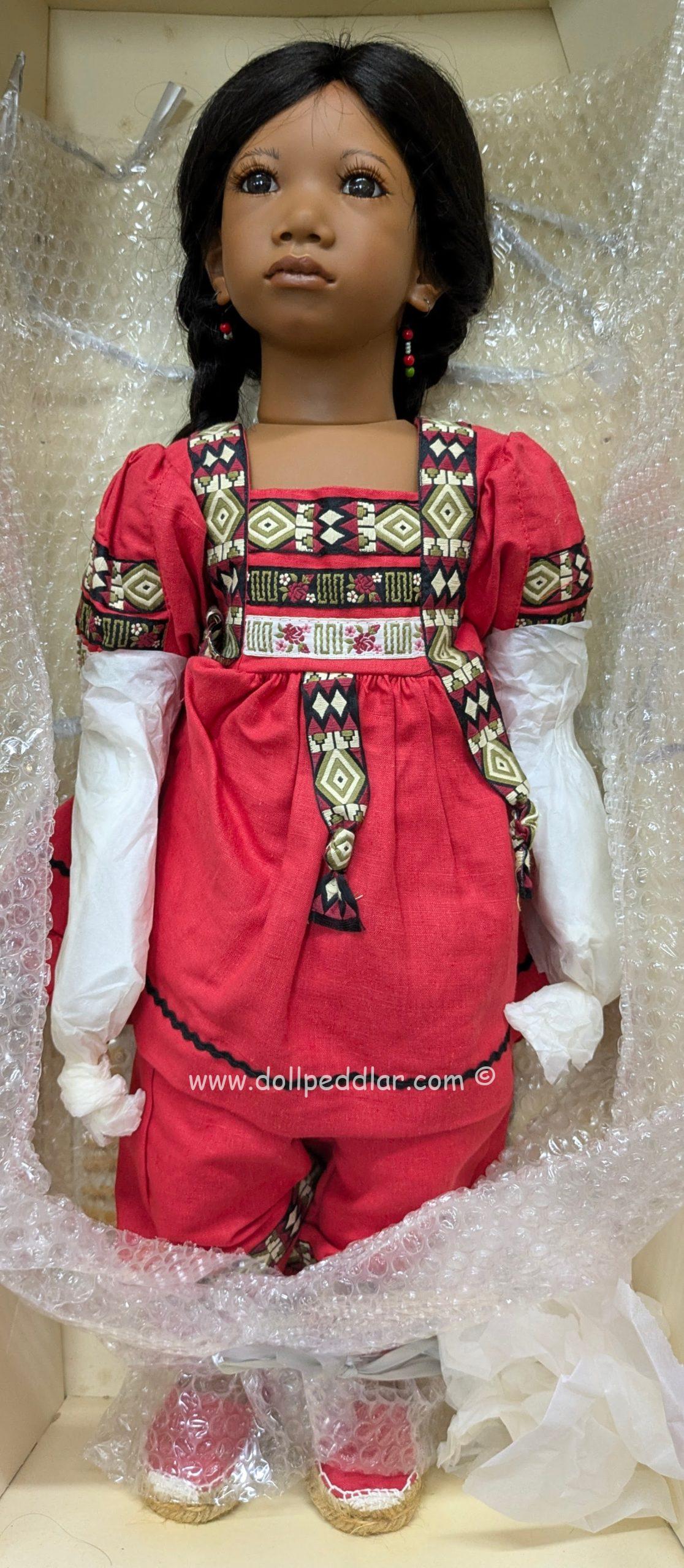 Annette Himstedt PANCHITA 27.5". Girl from Mexico. nrfb with shipper 1 - Image 2