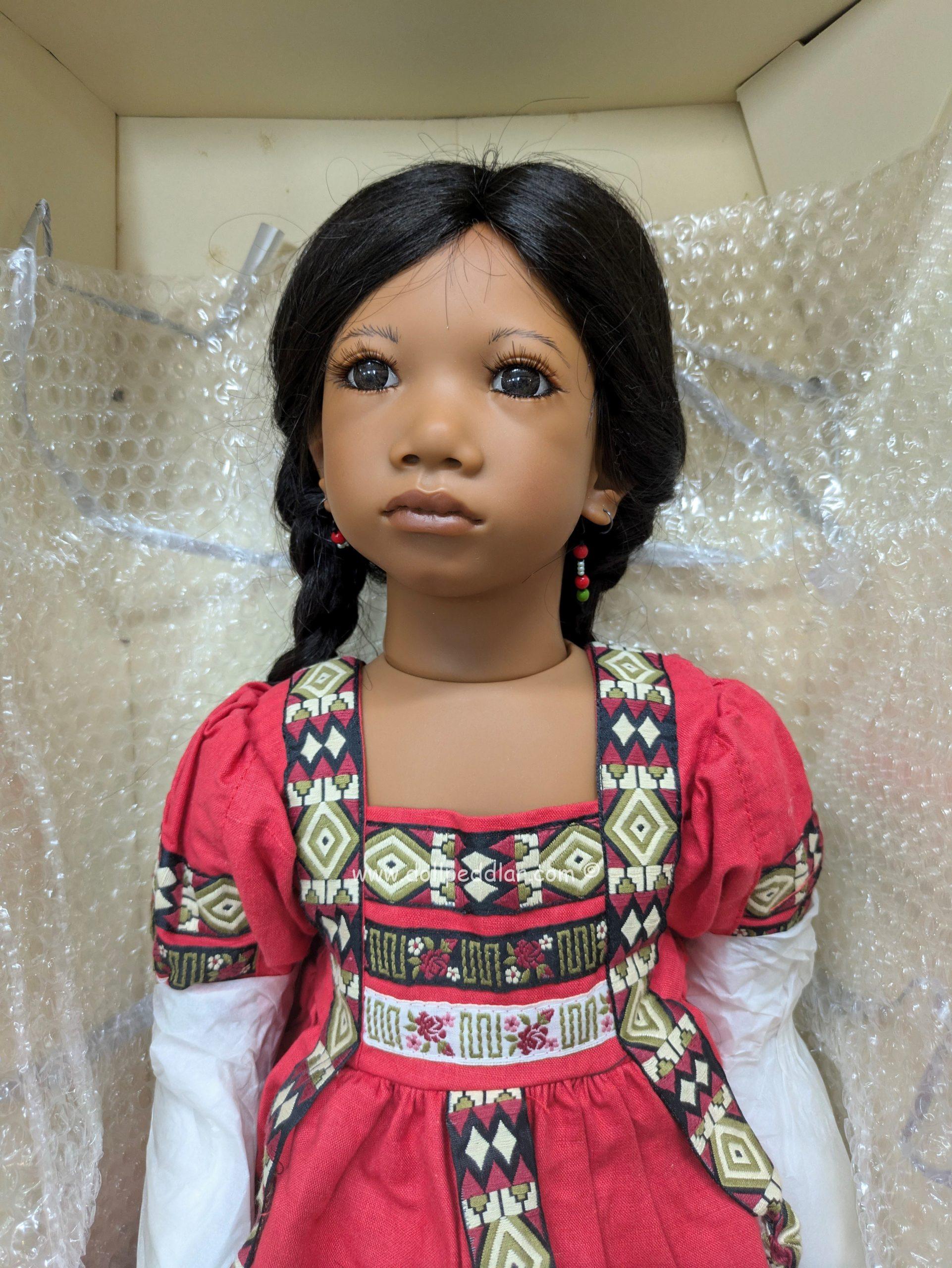 Annette Himstedt PANCHITA 27.5". Girl from Mexico. nrfb with shipper 1 - Image 4