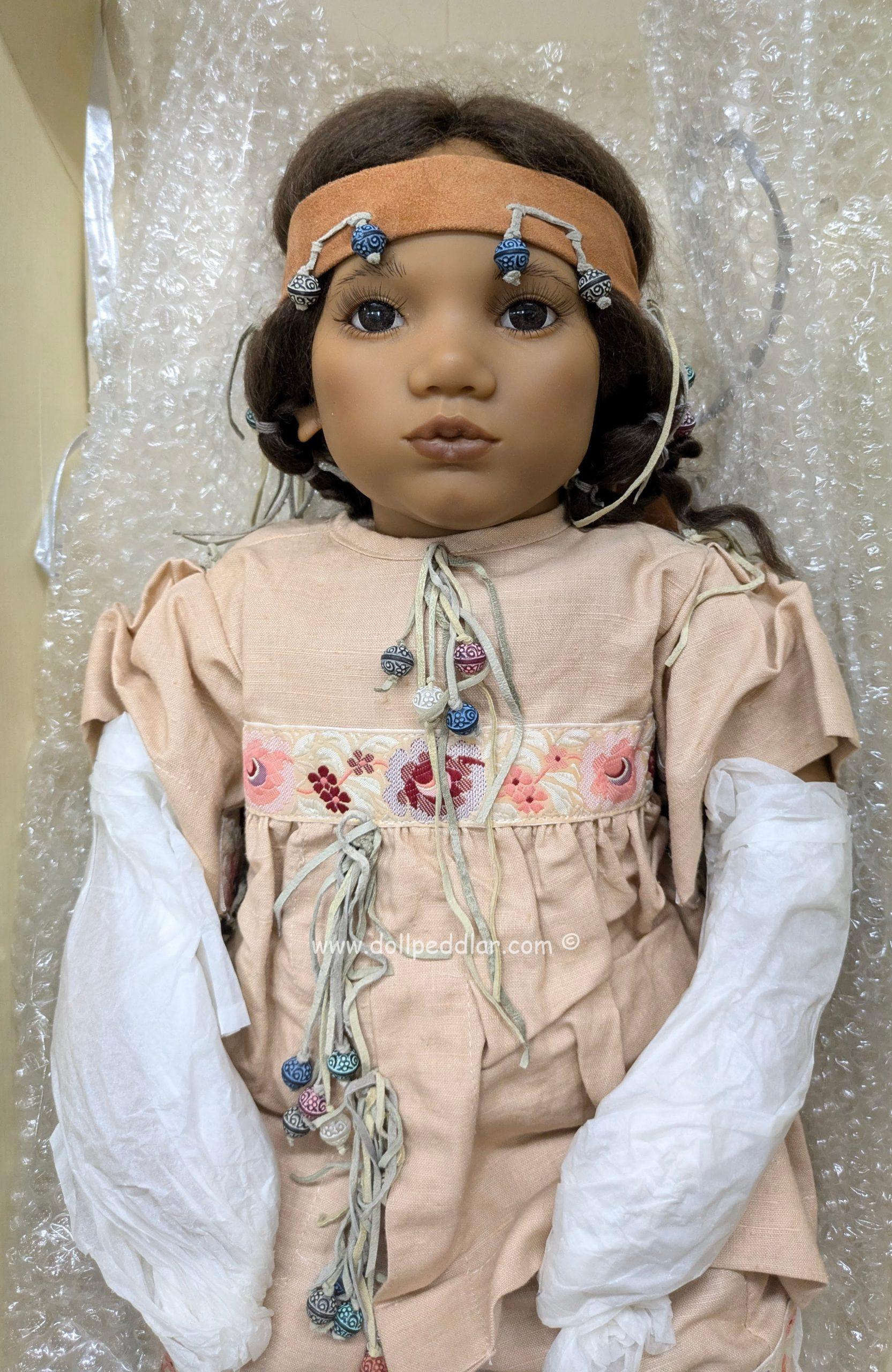 Annette Himstedt TAKUMI CHEYENNE GIRL. nrfb with shipper coa - Image 4