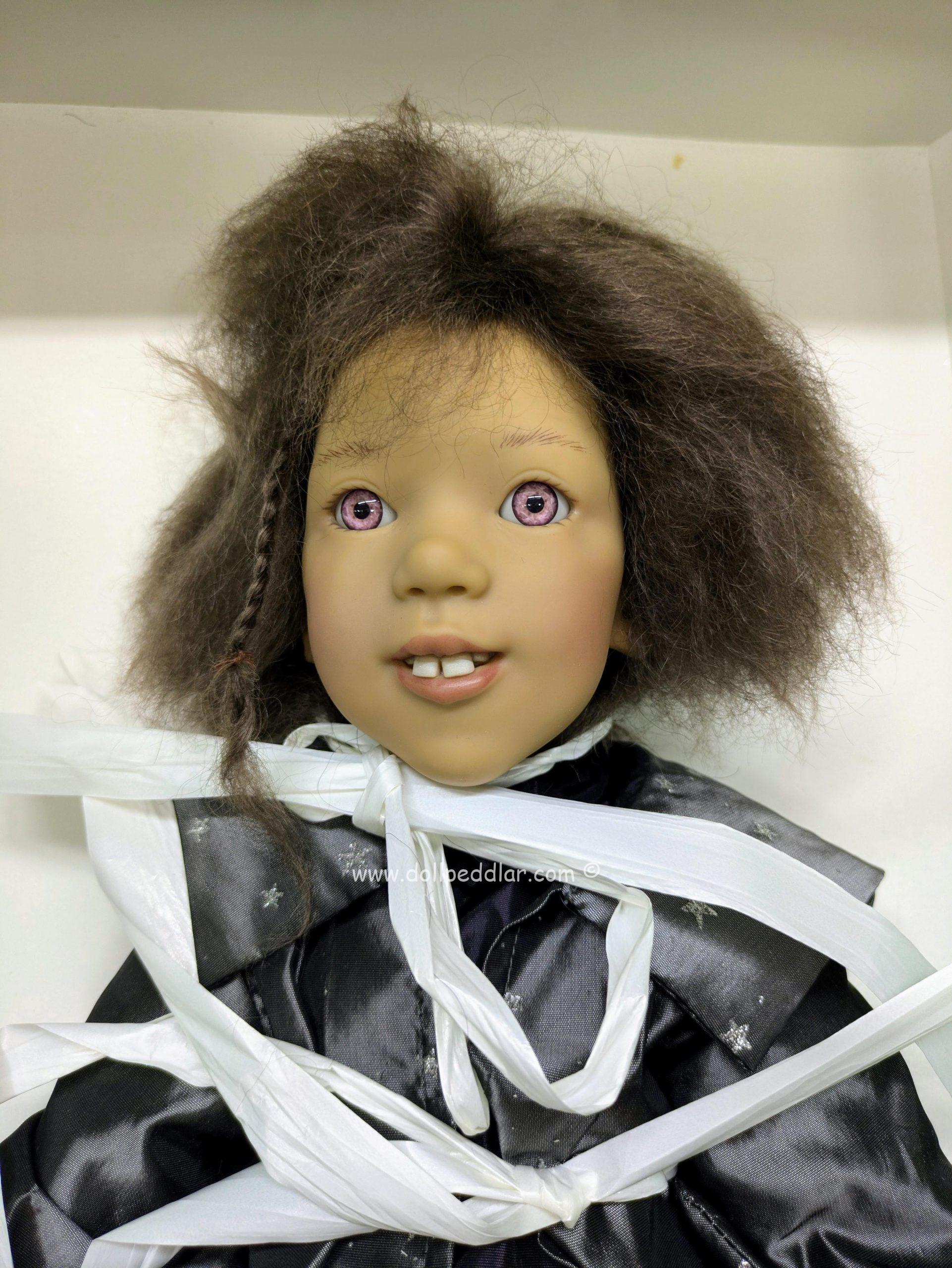Annette Himstedt THEODOR ZAUBER 25.8" Magic outfit with broom & magic wand nrfb w/shipper - Image 6