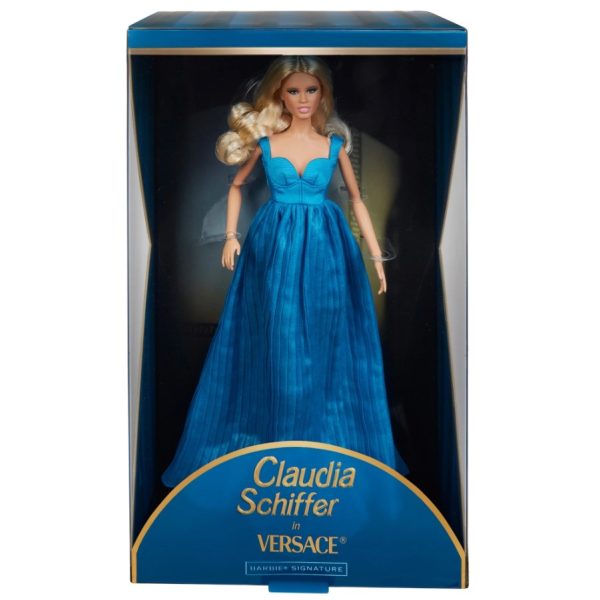 Barbie Signature Claudia Schiffer Doll in Versace Gown NRFB in Shipper - Image 8