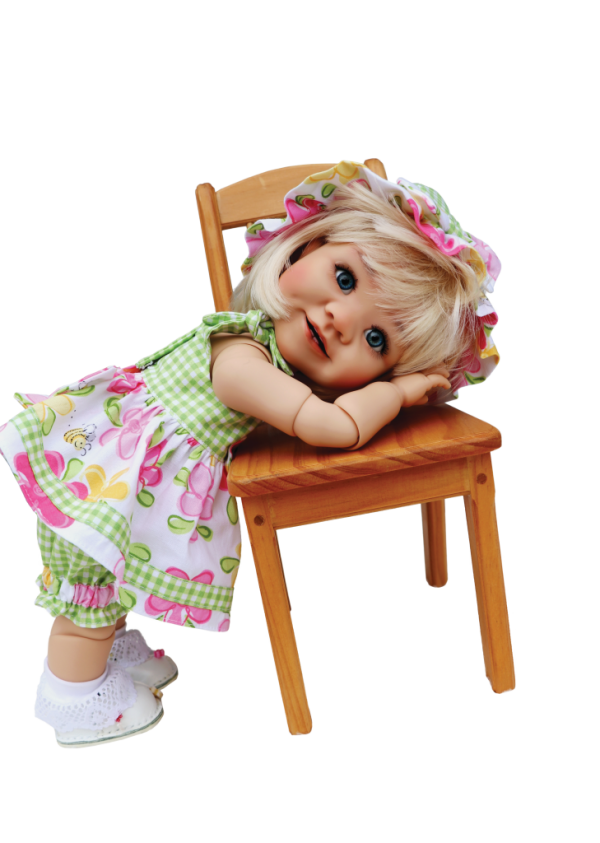 Meadowdolls Ady Moppet LE30 Cream Resin 15" BJD FULL SET - Image 11