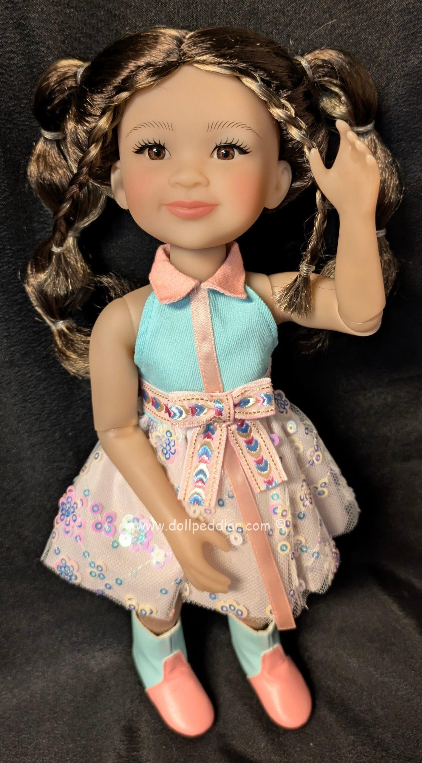 Ruby Red Siblies Abby Doll 12" vinyl with 9 joints. nrfb in shipper - Image 7