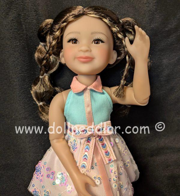Ruby Red Siblies Abby 12" BJD RETIRED - Image 5