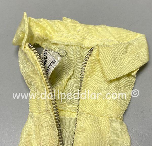 Vintage Barbie Yellow Sheath Dress and "Japan" Shoes - Image 3