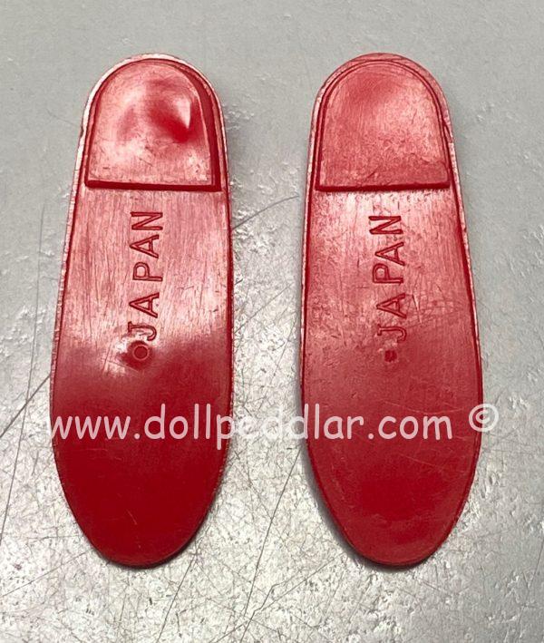 Vintage Skipper Doll Red Flats "Japan" - Image 2