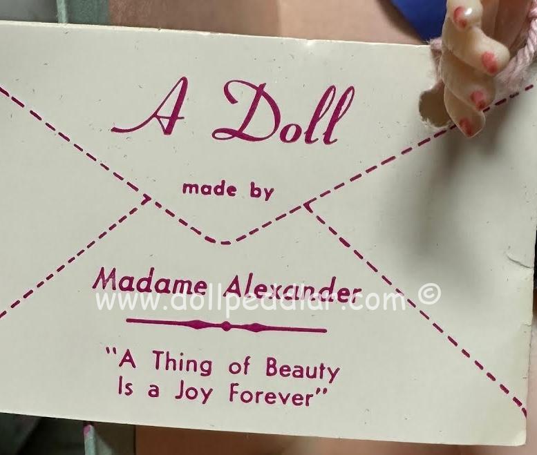 RARE Madame Alexander #900 Margot 10" Cissette 1961 Blue Ribbon Winner Mint in Box Stunning Mint Condition - Image 4