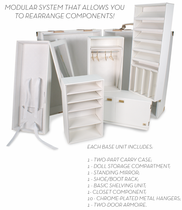 Integrity Toys Modular Trunk System Base Unit (For 12" Fashion Dolls) - Image 7