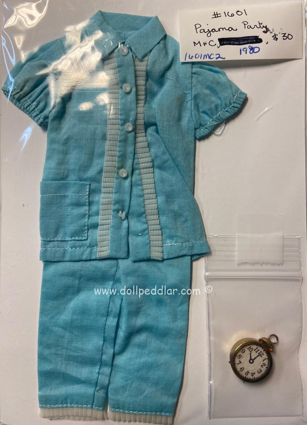 #1601 Pajama Party Vintage Barbie Fashion MINT/COMPLETE