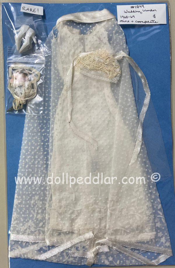 #1849 Wedding Wonder Vintage Barbie Fashion MINT/COMPLETE