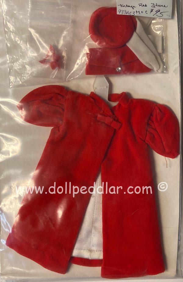 #939 Red Flare Vintage Barbie Fashion MINT & COMPLETE