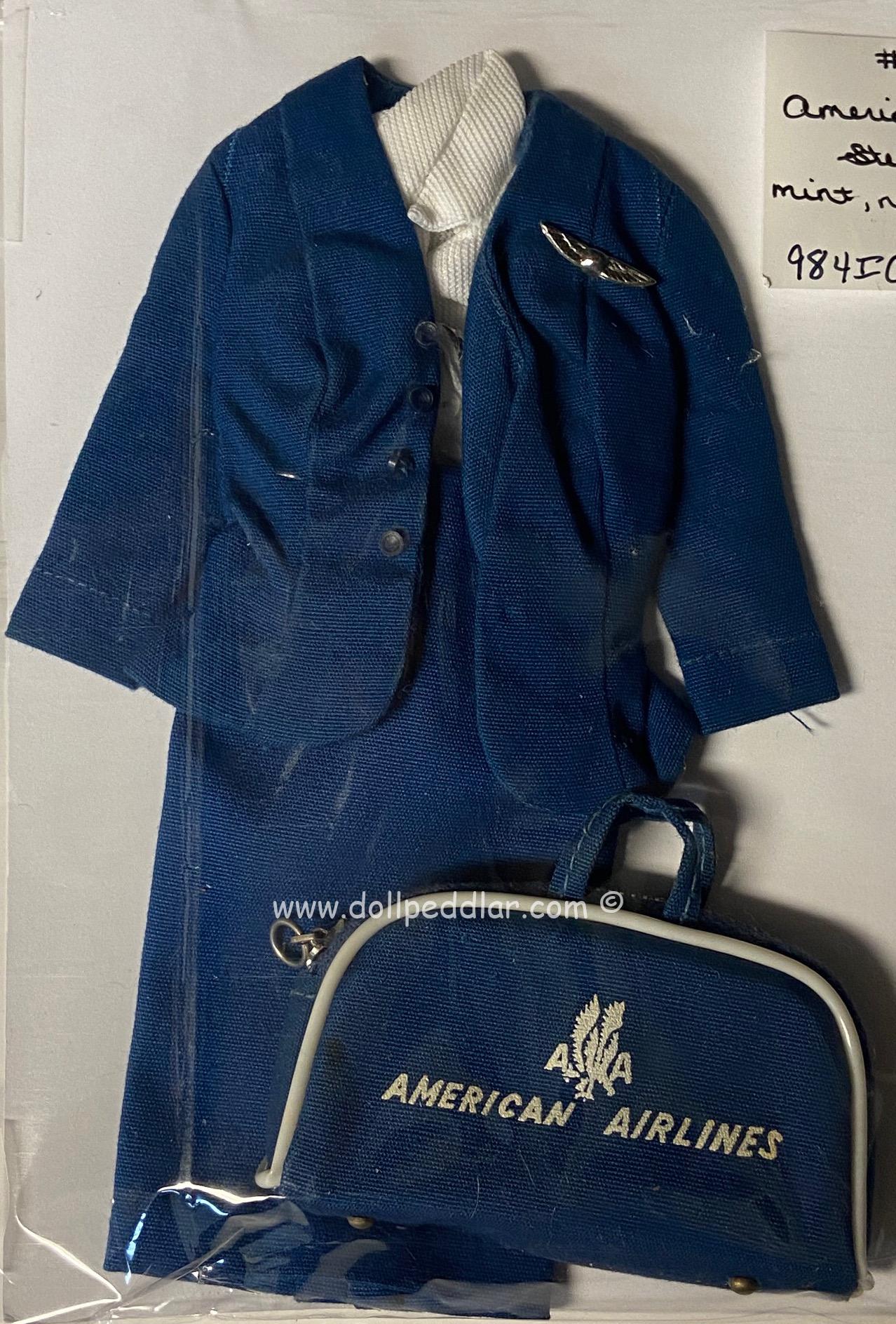 #984 Airline Stewardess Vintage Barbie Fashion MINT/INCOMPLETE