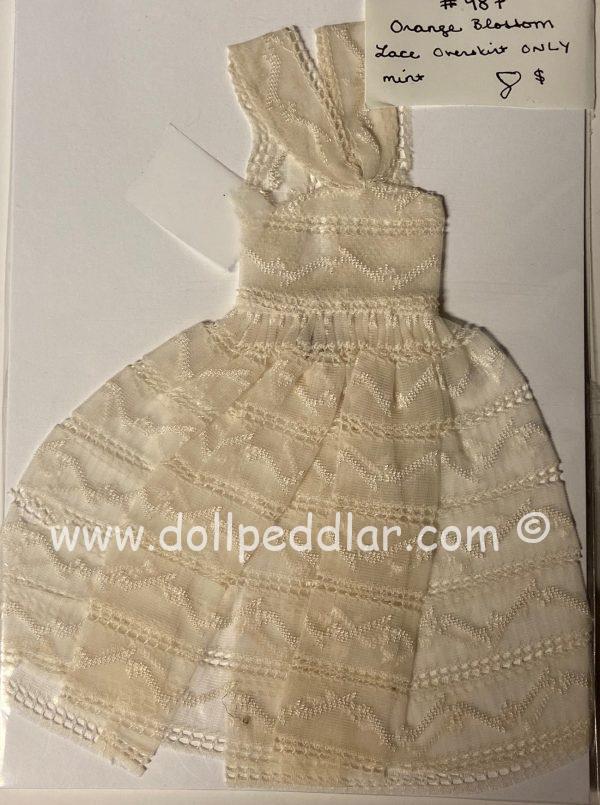 #987 Orange Blossom Vintage Barbie Fashion MINT/OVERSKIRT ONLY