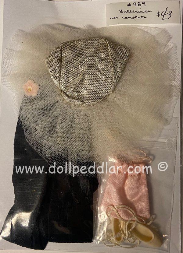 #989 Ballerina Vintage Barbie Fashion MINT/INCOMPLETE
