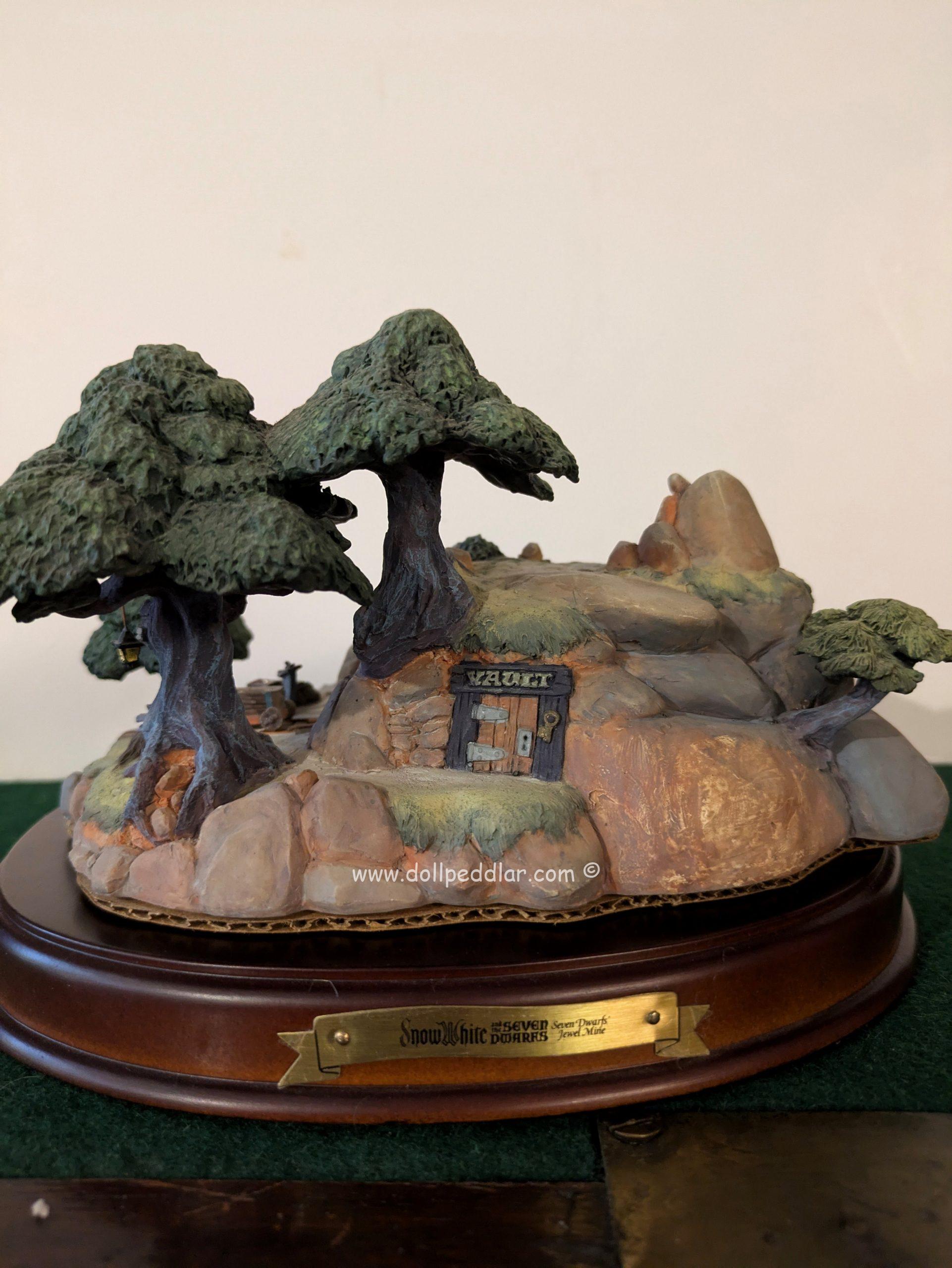 WDCC Enchanted Places Seven Dwarves' Jewel Mine Figurine NRFB w/ COA - Image 6