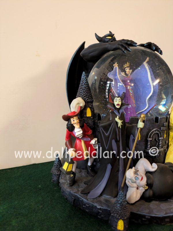 Disney Villains Musical Snow Globe New NO BOX - Image 6