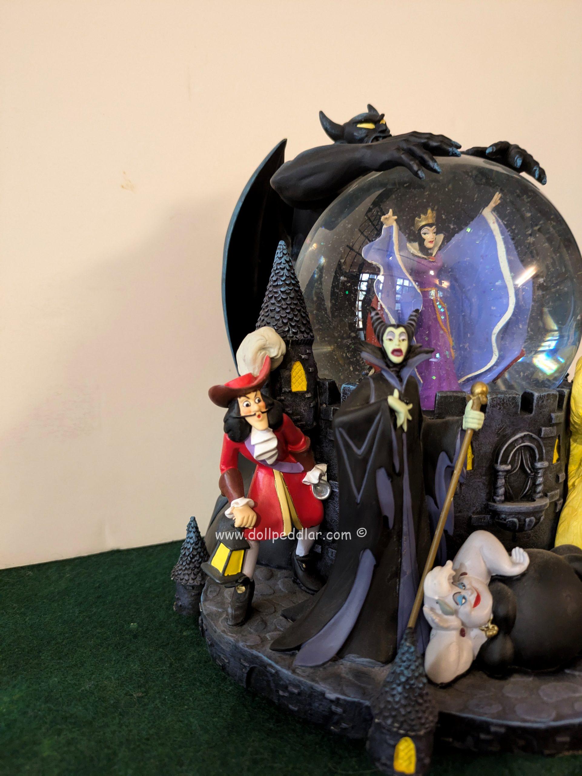 Disney Villains Musical Snow Globe New NO BOX - Image 6
