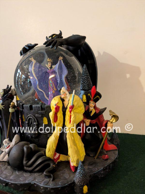 Disney Villains Musical Snow Globe New NO BOX - Image 5