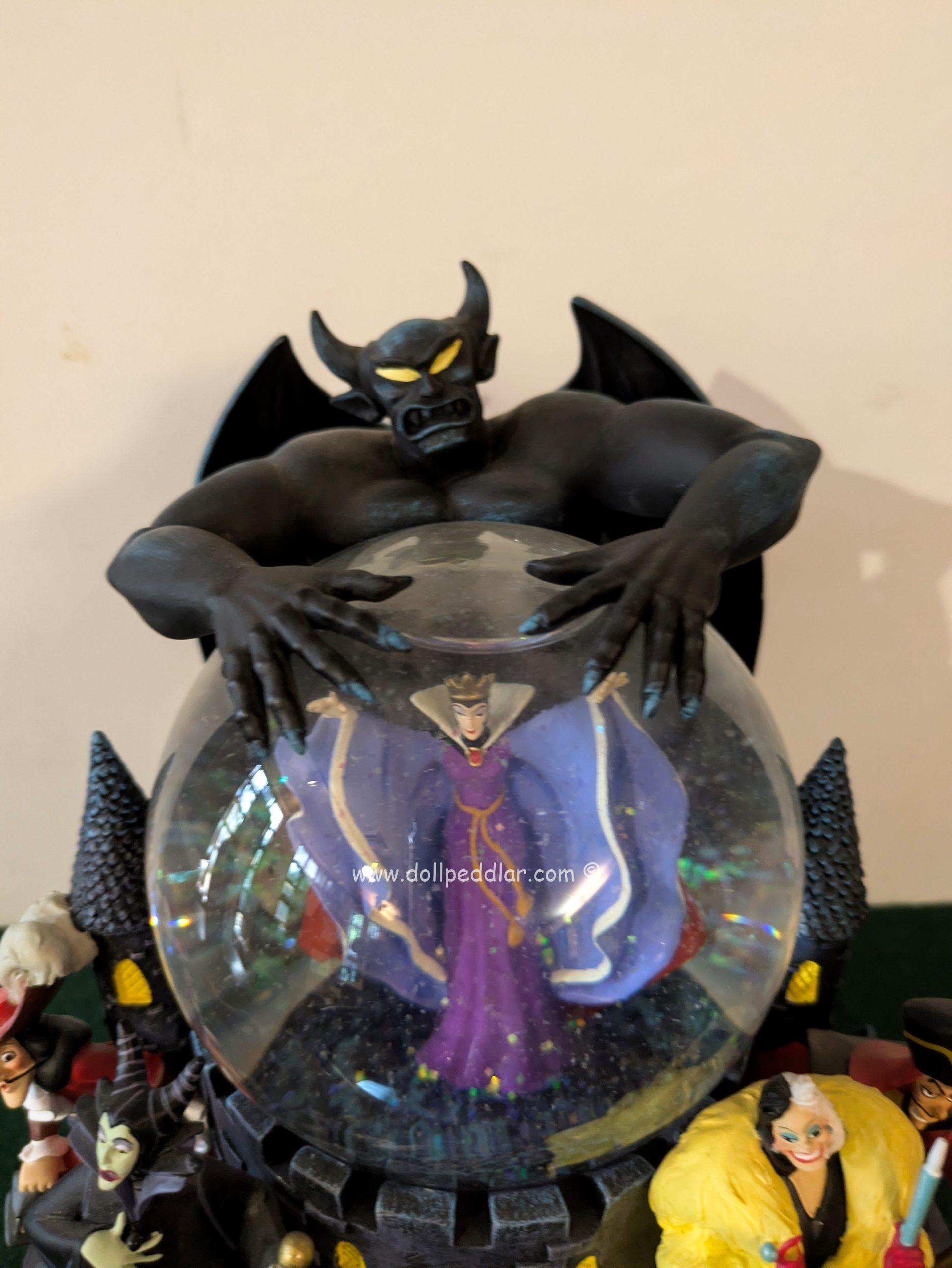 Disney Villains Musical Snow Globe New NO BOX - Image 4