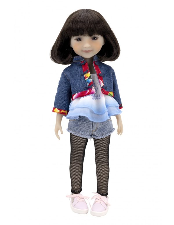 Ruby Red Fashion Friends Think Happy Thoughts Hanna 14.5" BJD
