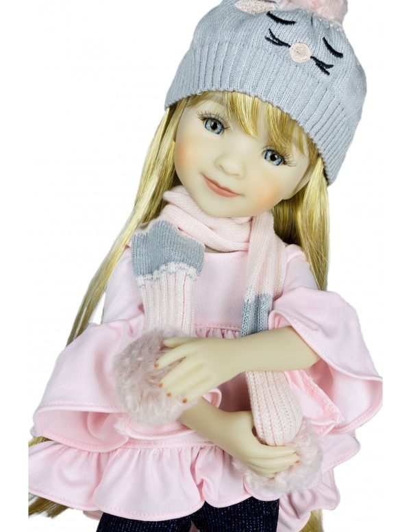 Ruby Red Fashion Friends Cat's Meow Outfit for 14.5" Dolls - Image 3
