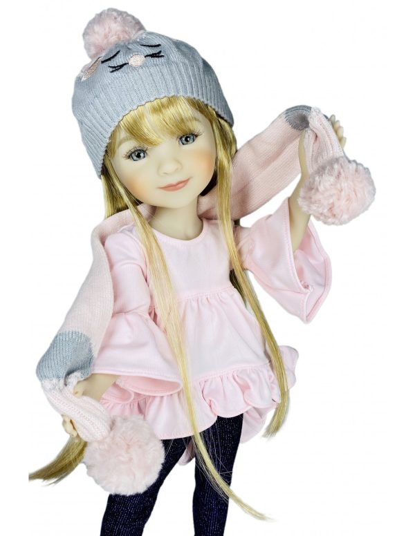 Ruby Red Fashion Friends Cat's Meow Outfit for 14.5" Dolls - Image 5