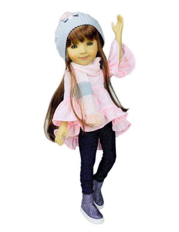Ruby Red Fashion Friends Cat's Meow Outfit for 14.5" Dolls - Image 7