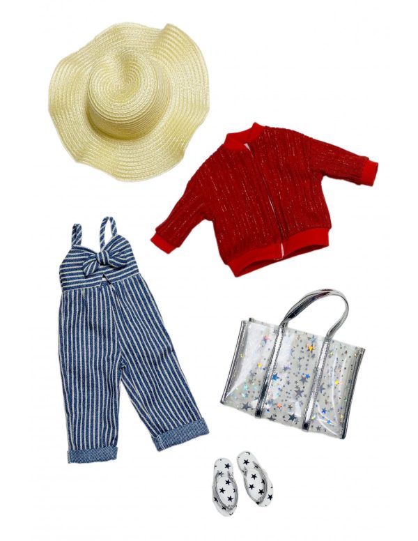 Ruby Red Fashion Friends Picnic in the Park Outfit for 14.5" Dolls - Image 2