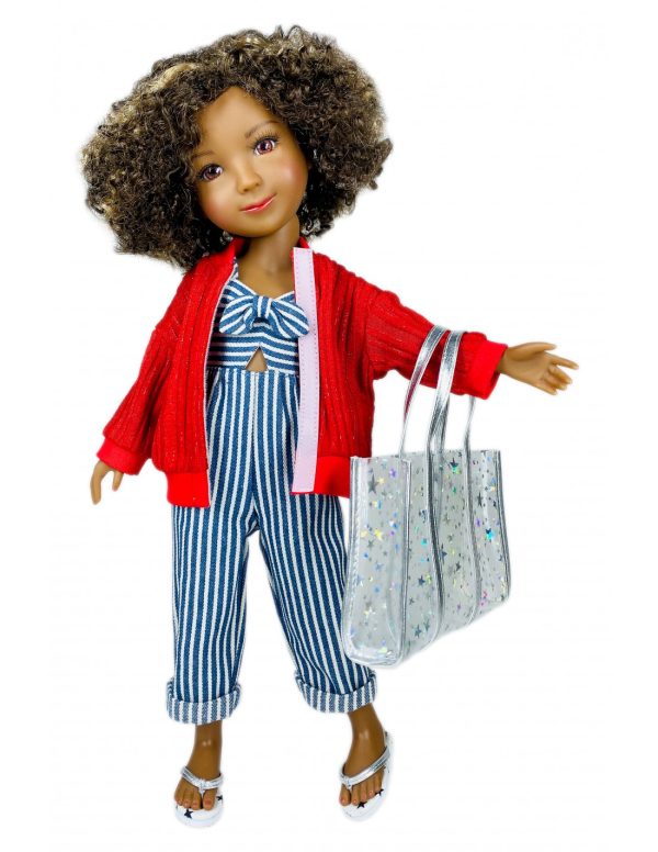 Ruby Red Fashion Friends Picnic in the Park Outfit for 14.5" Dolls - Image 6