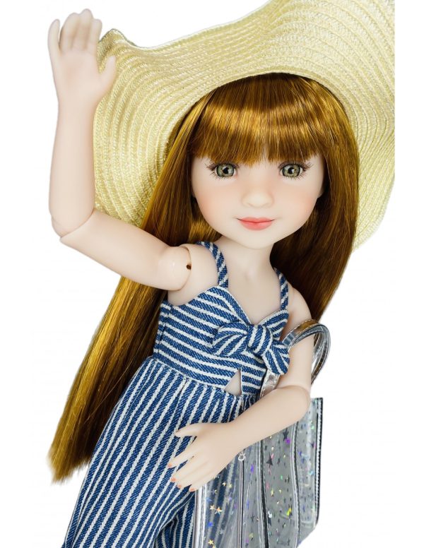 Ruby Red Fashion Friends Picnic in the Park Outfit for 14.5" Dolls - Image 7