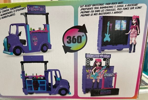 The Monster High Fangtastic Rockin' Food Truck playset - Image 9
