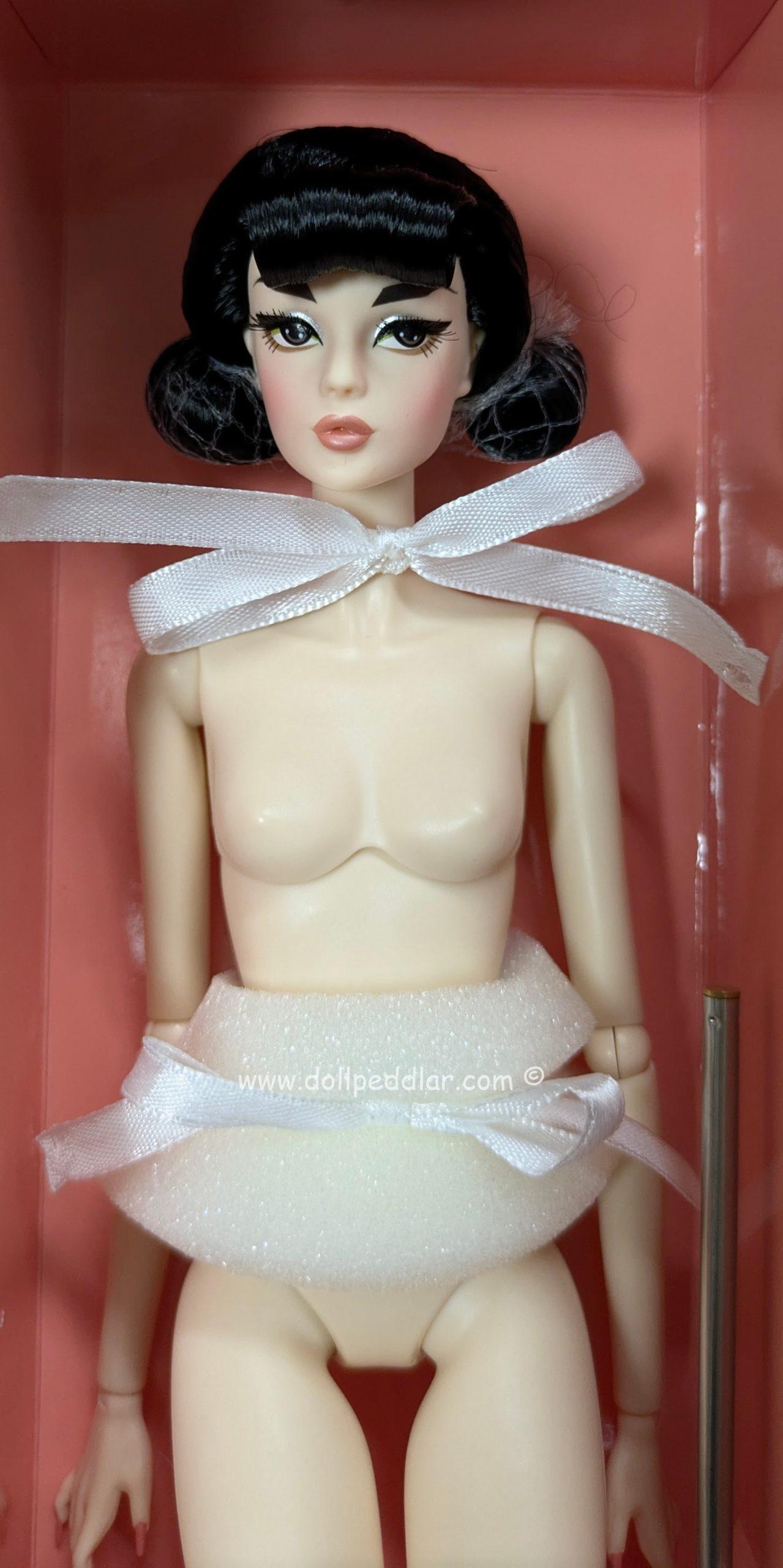 JHD Covergirl Studio NUDE Doll with Black Hair - Image 3