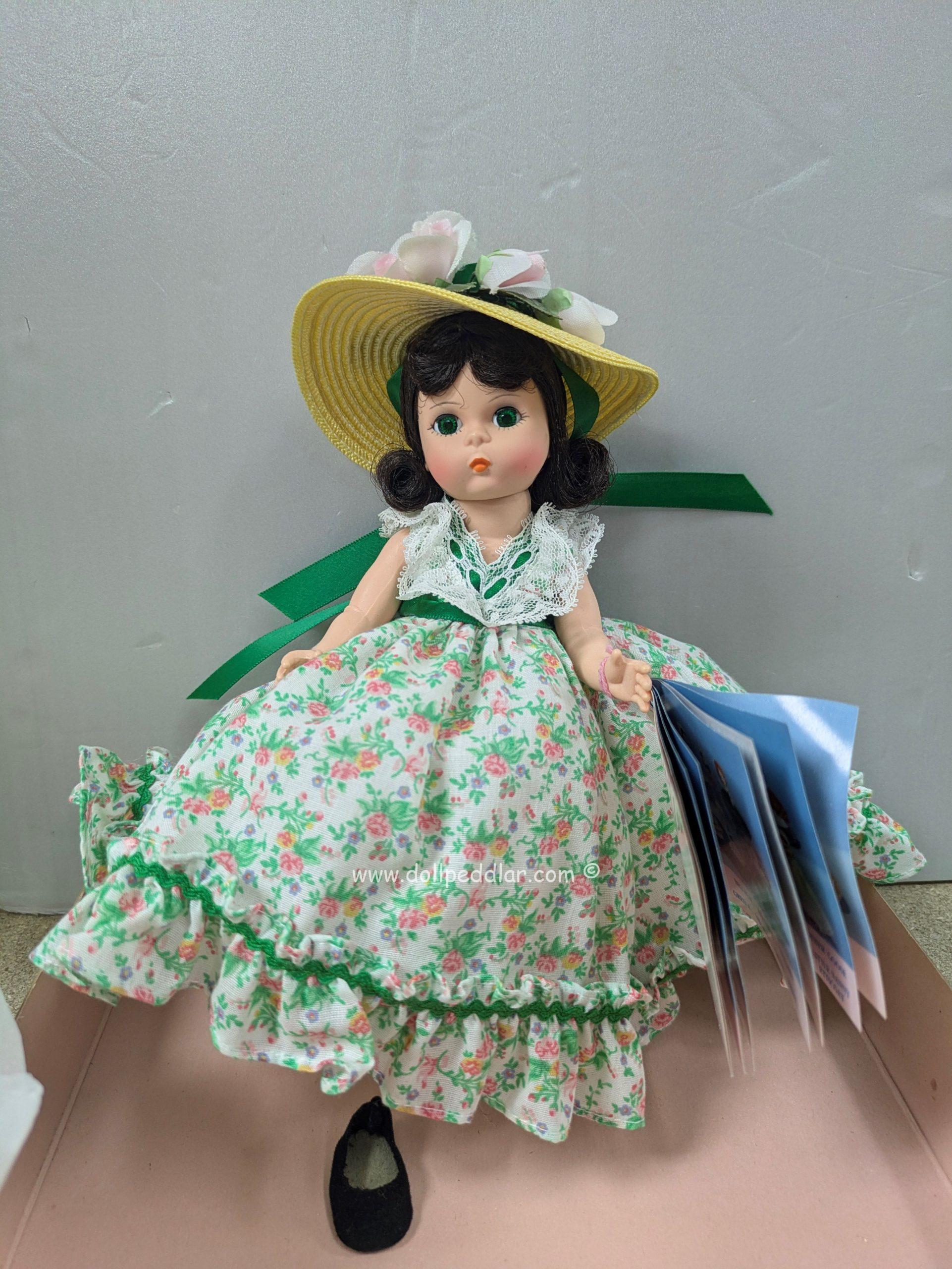 Vintage Gone with the Wind Scarlett Picnic Dress with Rare Rose Print NO BOX - Image 2