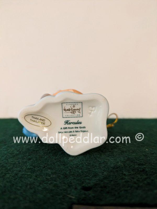 WDCC Baby Hercules and Baby Pegasus "A Gift from the Gods" Ornament Porcelain Figurine NRFB w/ COA - Image 2