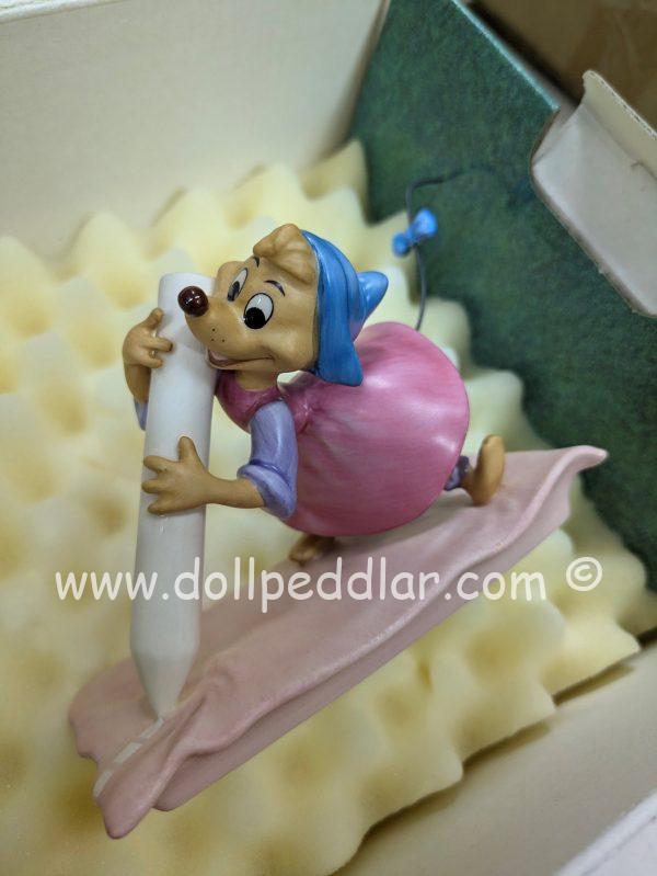 WDCC Chalk Mouse "No Time for Dilly-Dally!" Figurine NRFB w/ COA - Image 2