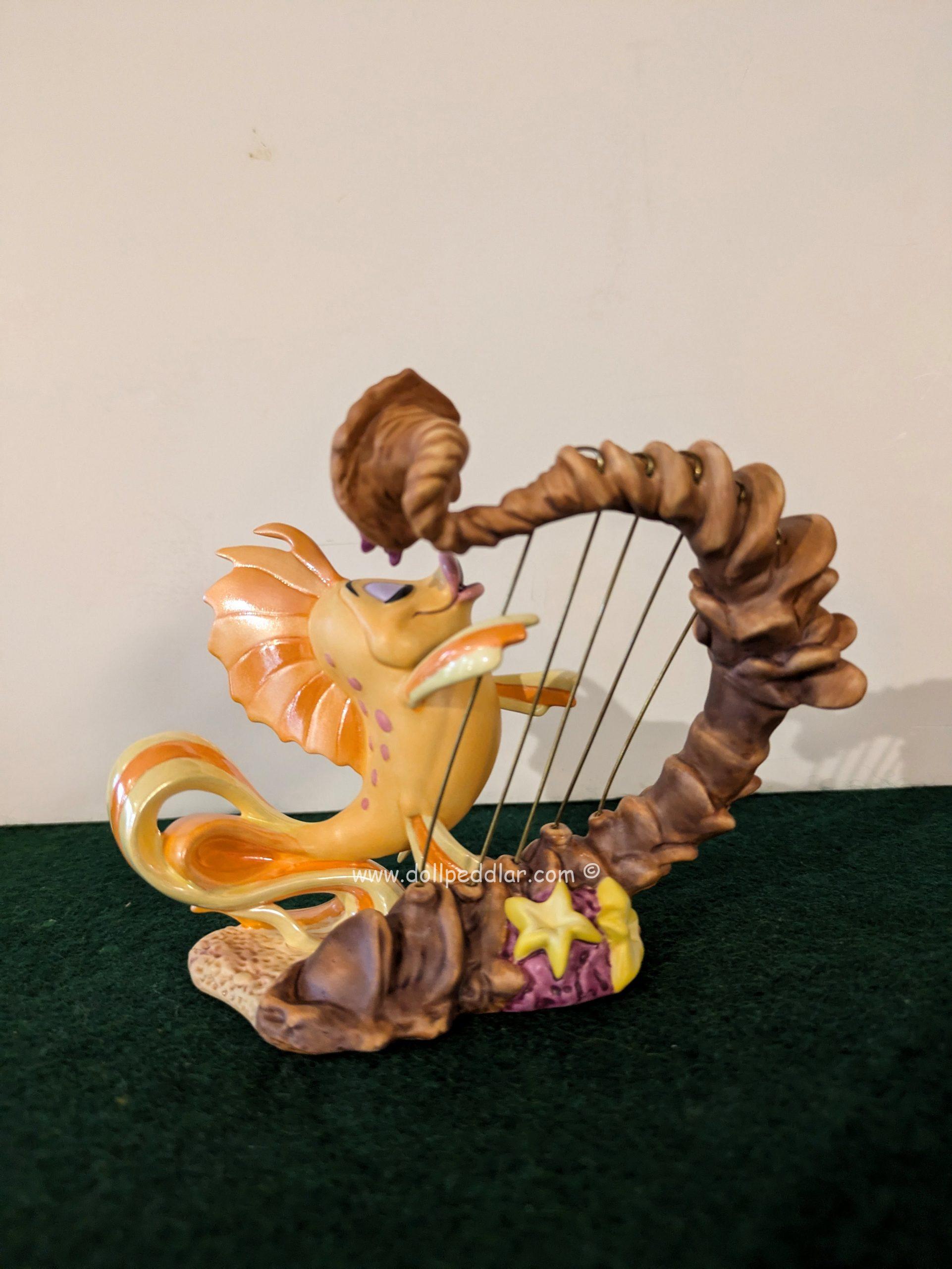 WDCC The Little Mermaid's Classical Carp Porcelain Figurine NRFB w/ COA - Image 4