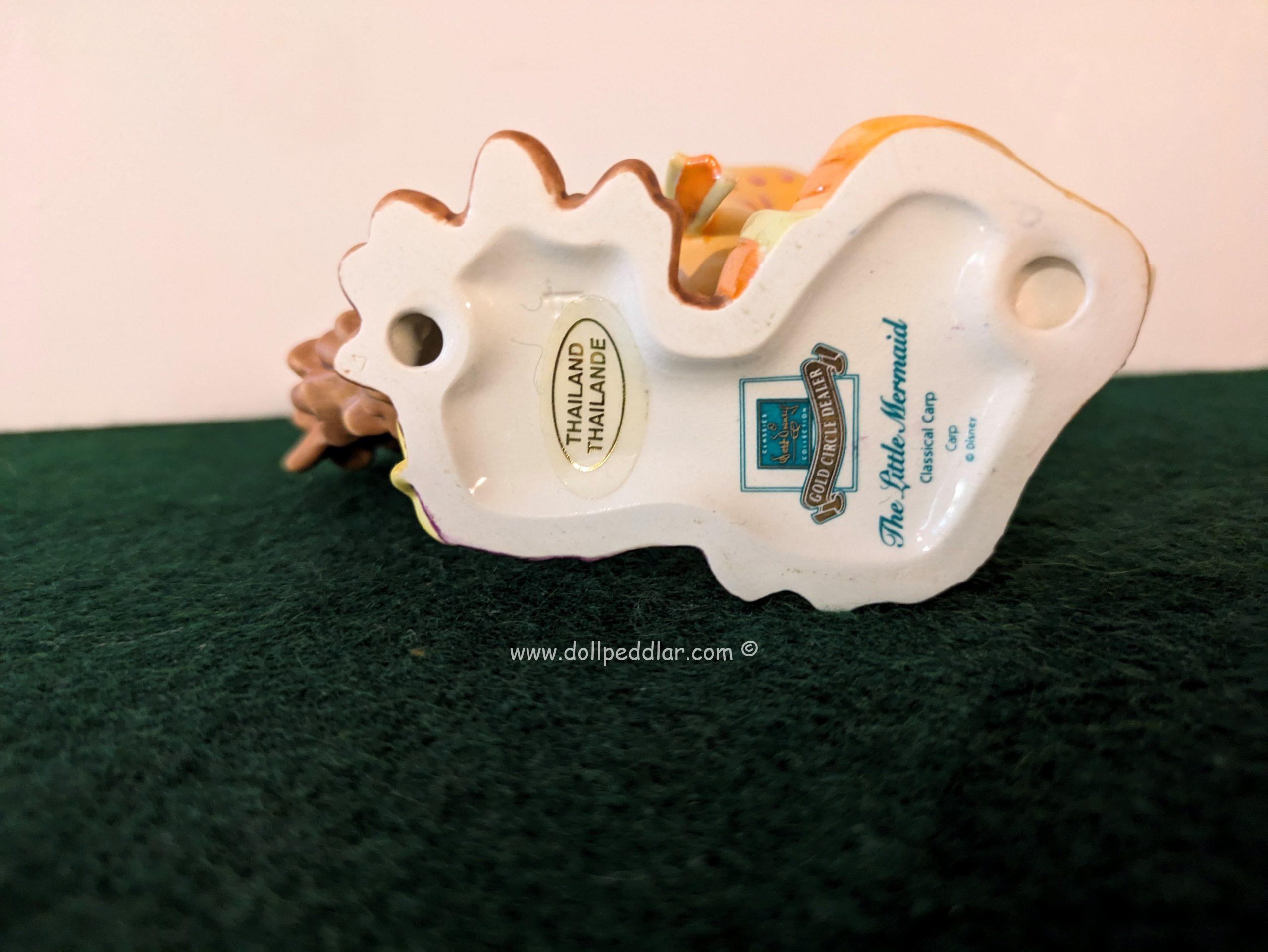 WDCC The Little Mermaid's Classical Carp Porcelain Figurine NRFB w/ COA - Image 3
