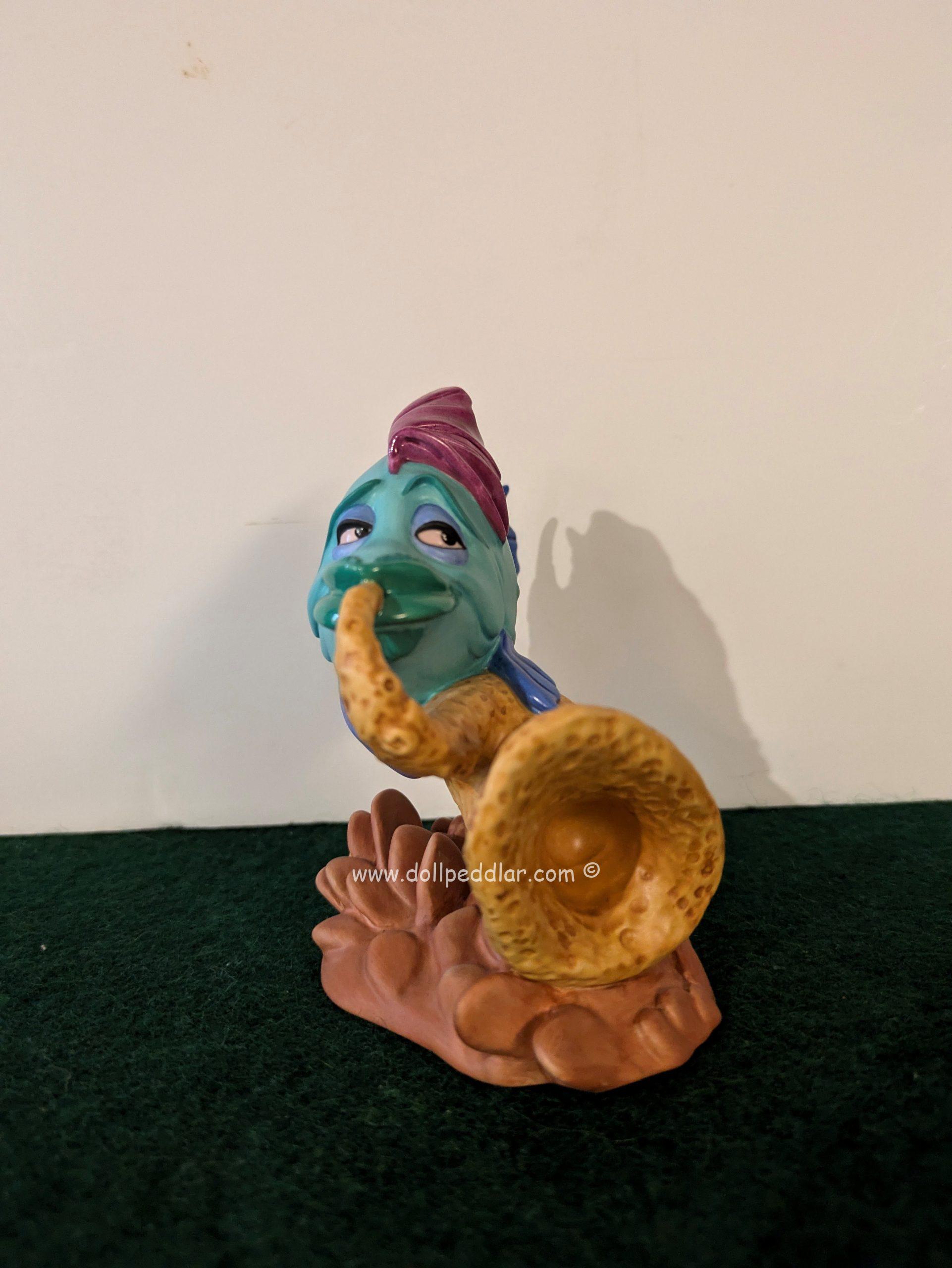 WDCC The Little Mermaid Duke of Soul Porcelain Figurine NRFB w/ COA - Image 2