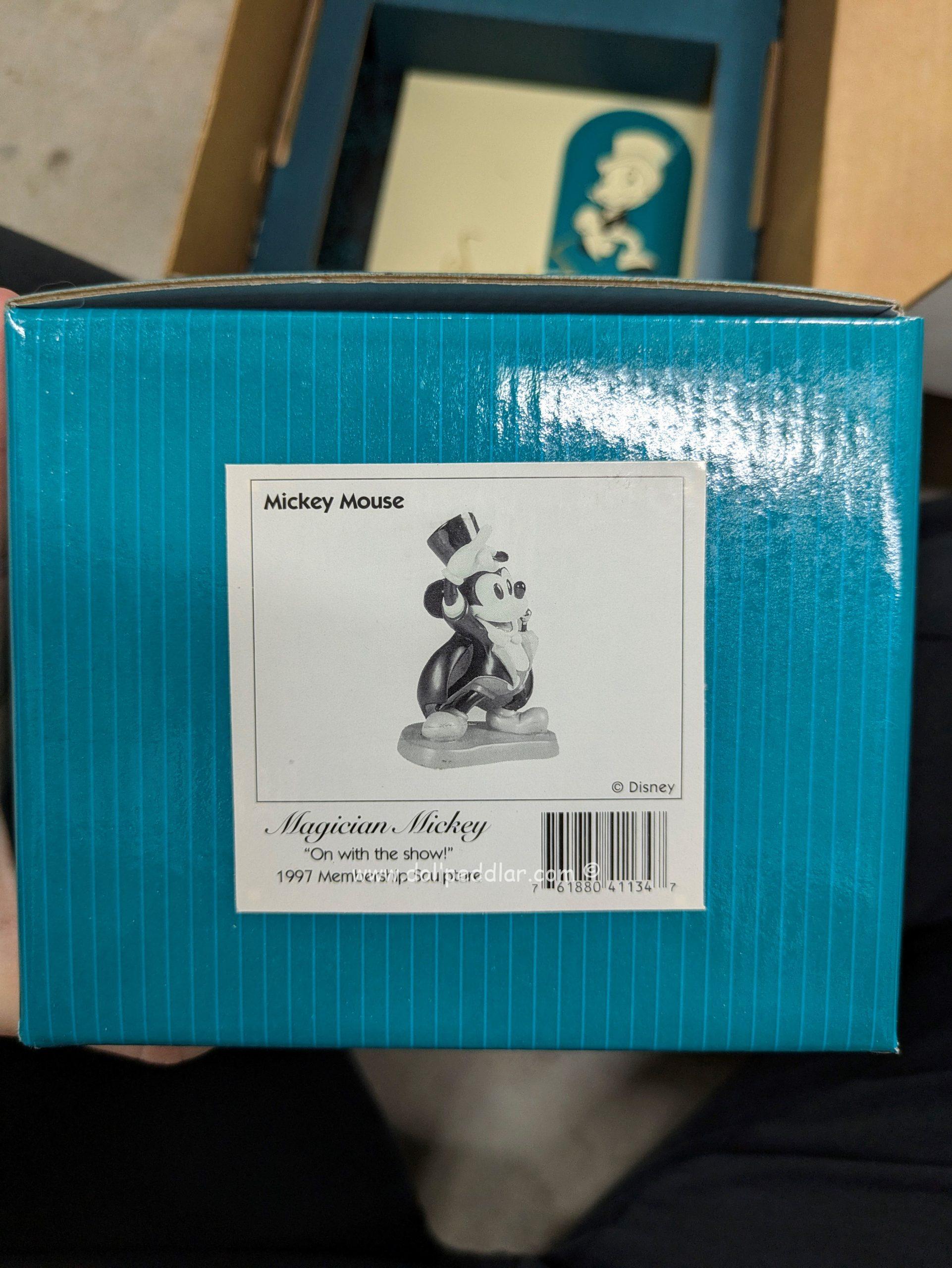 WDCC Magician Mickey "On with the Show" Figurine NRFB w/ COA - Image 4