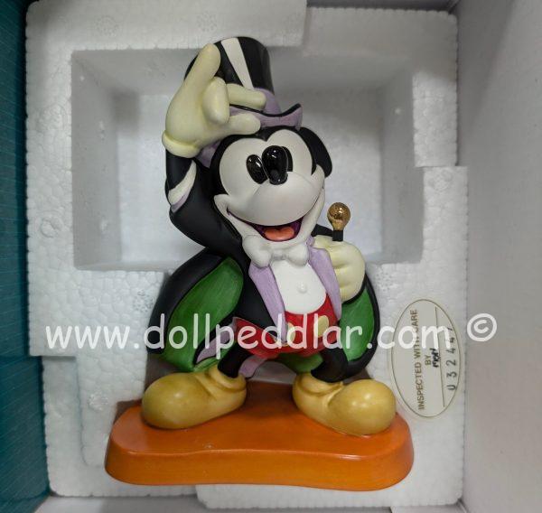WDCC Magician Mickey "On with the Show" Figurine NRFB w/ COA