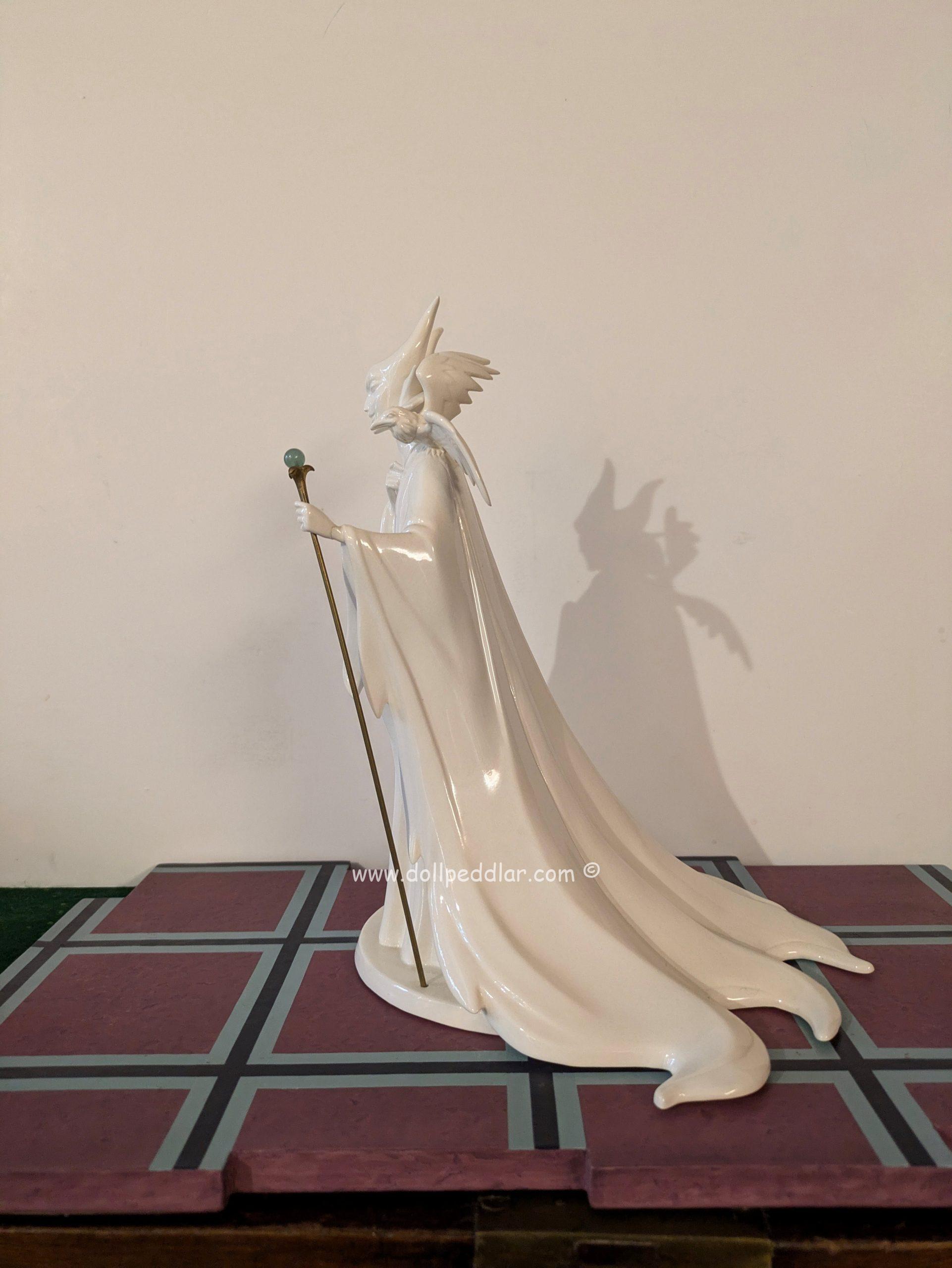WDCC Maleficent Evil Enchantress Whiteware Porcelain Figurine NRFB w/ COA - Image 2