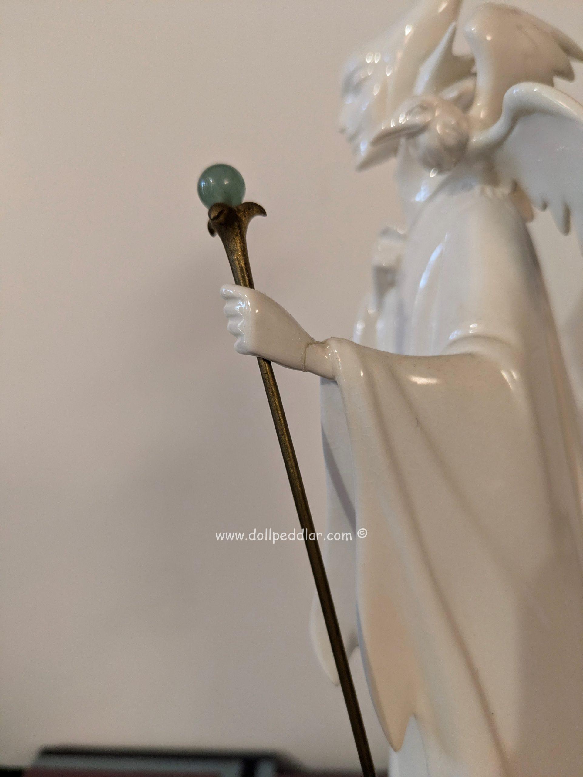 WDCC Maleficent Evil Enchantress Whiteware Porcelain Figurine NRFB w/ COA - Image 3