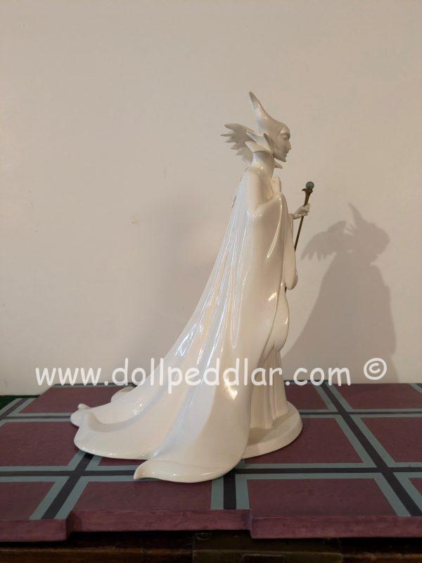 WDCC Maleficent Evil Enchantress Whiteware Porcelain Figurine NRFB w/ COA - Image 4