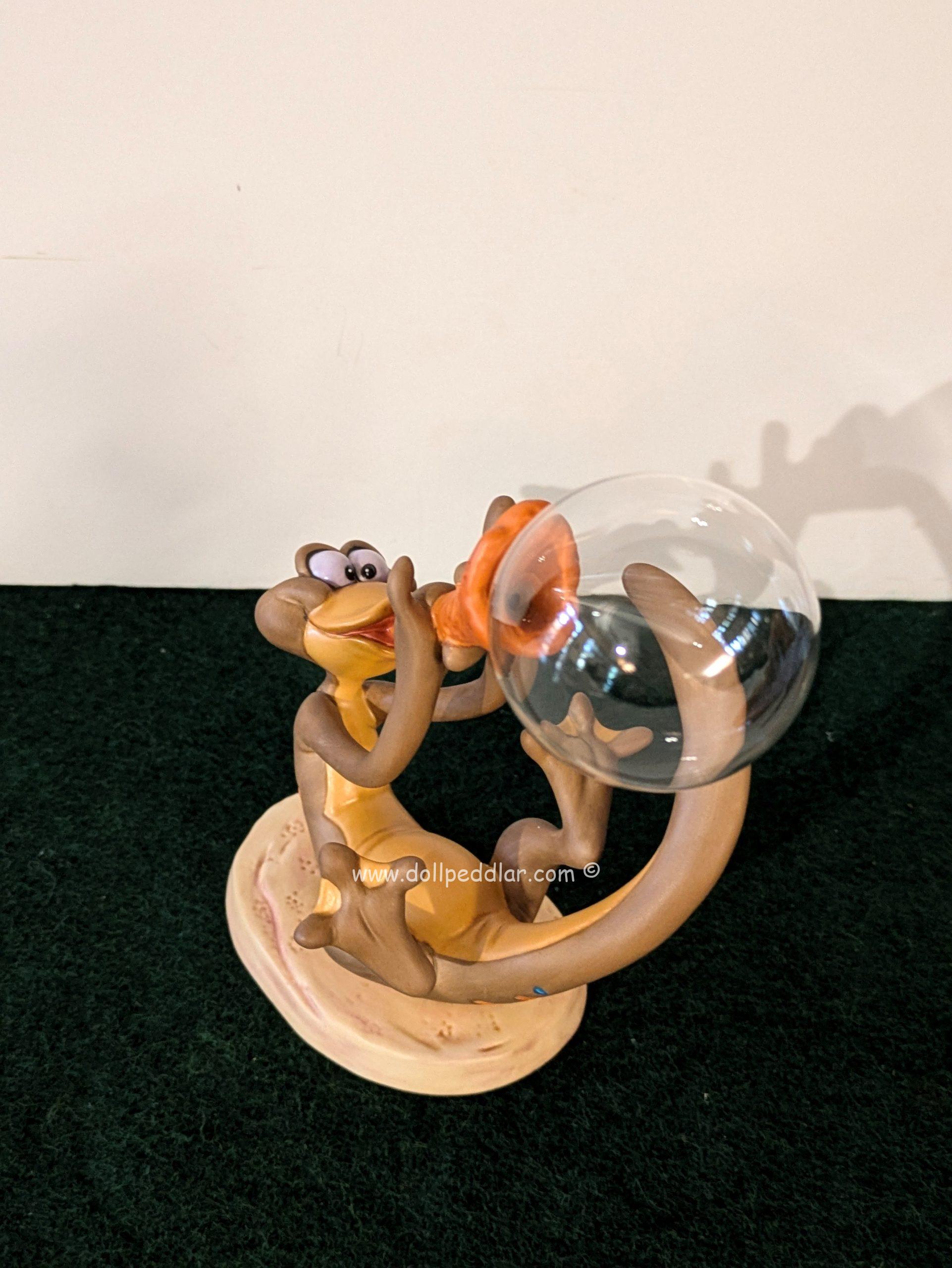 WDCC The Little Mermaid Newt's Nautical Notes Porcelain Figurine NRFB w/ COA - Image 4