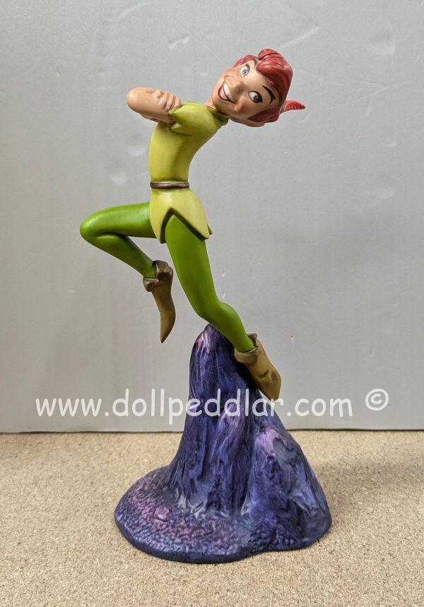 WDCC Peter Pan "Nobody Calls Pan a Coward!" Figurine NRFB w/ COA - Image 2