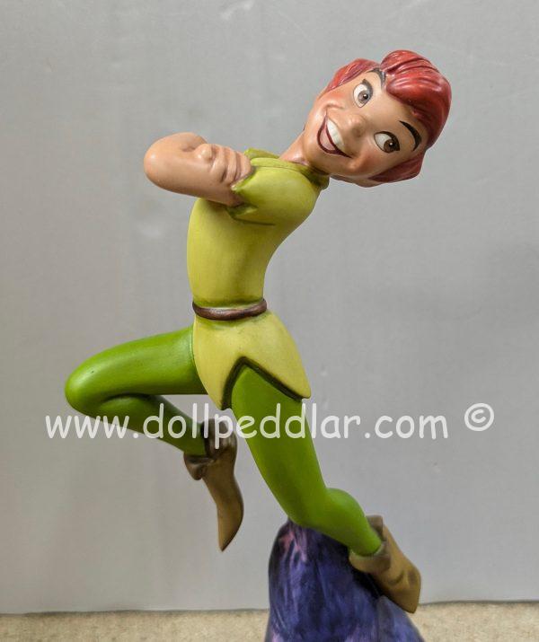 WDCC Peter Pan "Nobody Calls Pan a Coward!" Figurine NRFB w/ COA